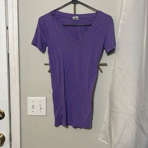 Purple vs t shirt
